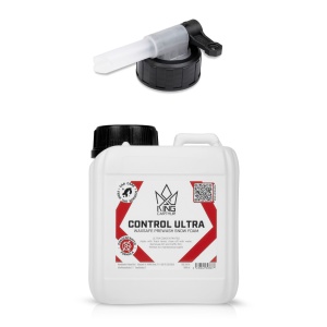 Soluție de prespălare KING CARTHUR Control Ultra - spumantă / compatibilă cu protecția din ceară, 1000 ml + capac cu robinet