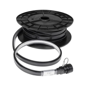 Bandă LED / Proiector de lucru AGGE COB Dark Edition 230V - 1500 lm/m, 10 m, Extension, 10 m
