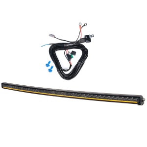 Bară LED PURELUX Black X-Slim C1010 - curbată / 101 cm / 210W / Ref. 45, 1 buc + cablaj