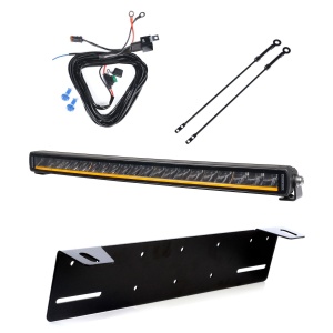 Bară LED PURELUX Black X-Slim C520 - curbată / 52 cm / 105W / Ref. 37.5, 1 buc - Set complet