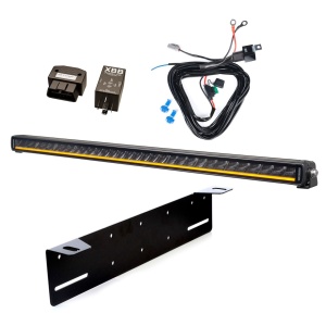 Bară LED PURELUX Black X-Slim S800 - dreaptă / 80 cm / 165W / Ref. 50, 1 buc - Set complet + XBB OBD Dongle & PowerUnit releu de conectare - Img 2