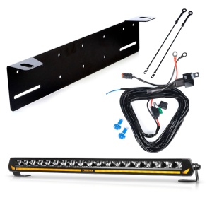 Bară LED PURELUX Panther Aero C540 - curbată / 54 cm / 108W / Ref. 25, 1 buc - Set complet