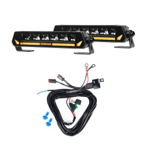 Bară LED PURELUX Panther Aero S200 - dreaptă / 22 cm / 60W / Ref. 20, 2 buc + cablaj