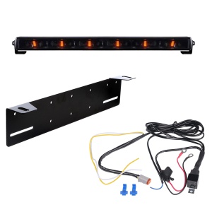 Bară LED Strands Dark Knight Nuuk 20" - dreaptă / 52 cm / 94W, 1 buc - Kit complet