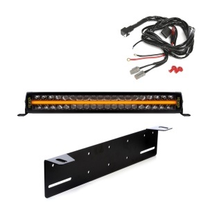 Bară LED Strands Siberia Outlaw 22" - dreaptă / 56 cm / 400W / Off-road, 1 buc - Kit complet - Img 2