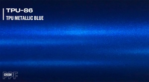 Folie de protecție pentru vopsea GYEON PPF Color - albastru, Metallic Blue (TPU-86)