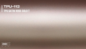 Folie de protecție pentru vopsea GYEON PPF Color - culori speciale, Satin Rose Gold T (TPU-112)