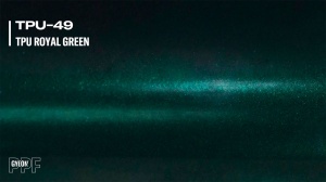 Folie de protecție pentru vopsea GYEON PPF Color - verde, Royal Green (TPU-49)
