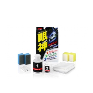 Headlight polishing set Soft99 Megami Headlight Refresh