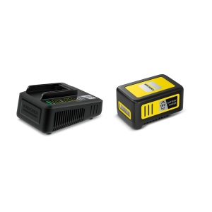 Încărcător KÄRCHER 18V Quick Încărcător, Încărcător + 5 Ah Baterie