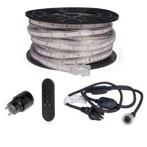 Kit de bandă LED pentru gard AGGE - Set complet, 20 m - Img 2