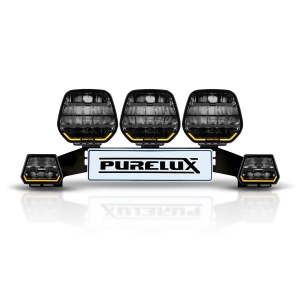 Kit de proiectoare auxiliare PURELUX WRC 15, 810W, 50 000 lm - Set complet