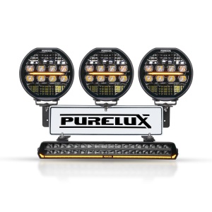 Kit de proiectoare auxiliare PURELUX WRC 2, 816W / 46 000 lm - Set complet, WRC 2, 46 000 lm