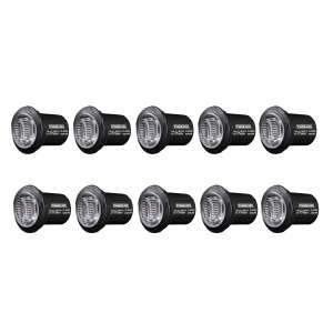 Lampă de avertizare PURELUX Strobe Rotund - 12/24V / 8W / 36 mm, 10 buc