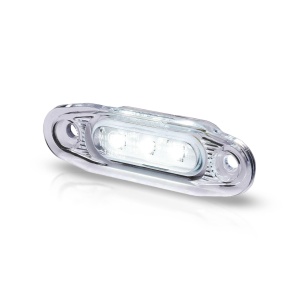 Lampă de poziție PURELUX Side Marker - 12/24V / 79 mm, Alb - Img 2