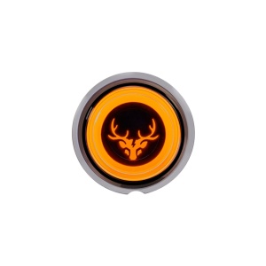 Lampă de poziție Strands Freedom Viking 12LED - 12/24V / 70 mm, Portocaliu - Img 2