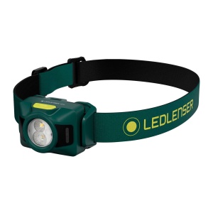 Lampă frontală LEDLENSER HF4 - 450 lm / 3 x AAA, verde