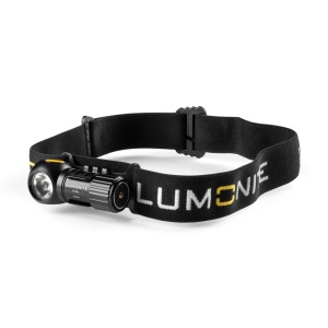 Lampă frontală LUMONITE Pixel V2 - 250 lm / Reîncărcabil, Standard kit (light, Baterie, Cablu de încărcare, Bandă pentru cap) - Img 2