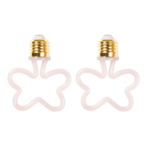 Lampă LED AGGE Carnival E27, 4W, Butterfly, 2 buc