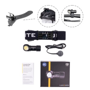 Lampă pentru bicicletă LUMONITE Pixel V2 - 250 lm / Reîncărcabil - Img 2