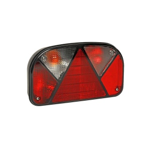 Lampă spate ASPÖCK Multipoint II - 12V, stânga