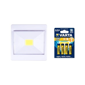 Lampă universală AGGE Snaplit, 200 lm, 1 buc + 4 buc VARTA baterii - Img 2