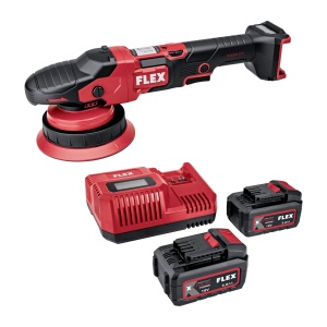 Mașină de polisat FLEX XCE 2 8 18-EC - orbitală, Set complet (XCE 2 8 18-EC)