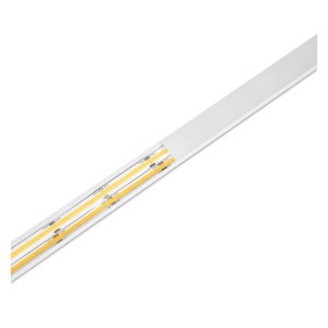 Profil pentru bandă LED AGGE Wide Surface, montaj aparent, Alb (100 cm)