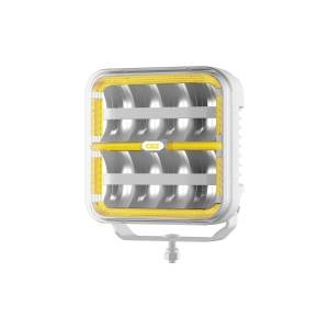 Proiector auxiliar OZZ SQR 7" Alb - pătrat / 18 cm / 160W / Ref. 50, 1 buc.