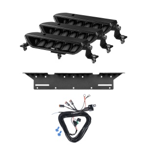 Proiector auxiliar OZZ XB1 8″ Negru - dreaptă / 22 cm / 60W / Ref. 27.5, 3 buc - Set complet