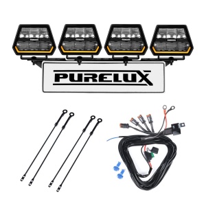 Proiector auxiliar PURELUX Panther 5 - Rotund / 15 cm / 90W / Ref. 12.5, 4 buc - Set complet - Img 2