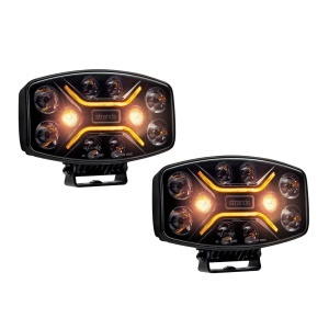 Proiector auxiliar Strands Dark Knight Insane - Rectangle / 25 cm / 112W / Ref. 45, 2 buc - Img 2