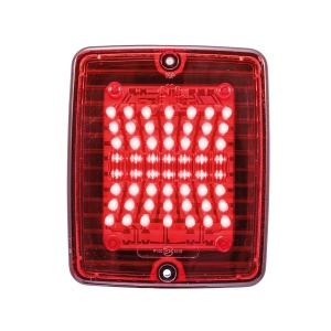 Proiector de ceață Strands IZE LED - Roșu / 24V / 130 mm - Img 2