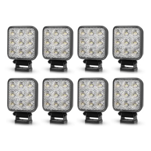 Proiector de lucru PURELUX Standard pătrat 42 - 10 cm / 42W / fascicul larg, 8 buc - Img 2