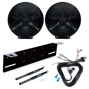 Proiector suplimentar Strands Ize Led Og 9" Rotund / 23 cm / 172 W / Ref.20, 2 buc - Set complet