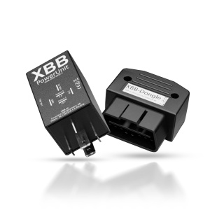Releu de conectare pentru proiectoare auxiliare XBB – OBD Dongle & PowerUnit, Dongle & PowerUnit (cititor și releu)