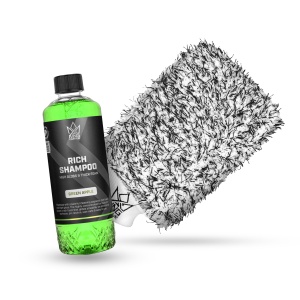 Șampon auto King Carthur Rich Shampoo Gen2, 500 ml, 500 ml + KC Premium Wash Mitt