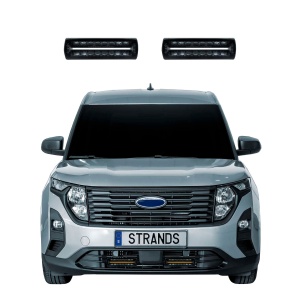 Set de proiectoare auxiliare STRANDS Ford Transit Courier (2024+), 2 x Siberia XPA DR 8"