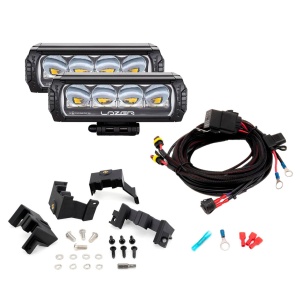 Set de proiectoare suplimentare Ford Ranger Platinum (2023+), Lazer Triple-R 750, Lazer Triple-R 750 Beacon - Img 2