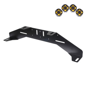 Suport pentru proiectoare auxiliare PURELUX WRC, 4 lights (max. 230 mm), Negru - Img 2