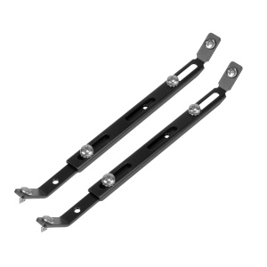 Suport reglabil PURELUX Flat Stabilizer HD - Flat / Stainless Steel, 2 buc (Negru)