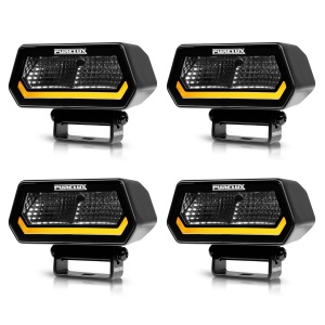 Work light PURELUX Panther Alpha 20 - 10 cm / 20W / Wide, 4 pcs