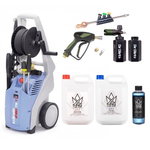 Aparat de spălat cu presiune KRÄNZLE K 2160 TST QC, Aparat de spălat cu presiune + set de accesorii