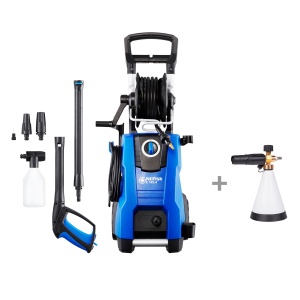Aparat de spălat cu presiune NILFISK E 145.4-9 X-TRA, + Dr Dirt G3 Detergent Foamer