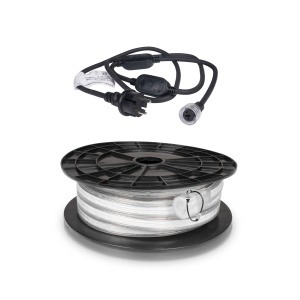 Bandă LED / Proiector de lucru AGGE COB 230V - 1500 lm/m, 10 m, bandă cu cablu de alimentare