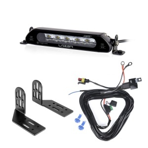 Bară LED Lazer Linear 6 Elite - dreaptă / 22 cm / 36W, 1 buc - Set complet (montaj lateral) - Img 2