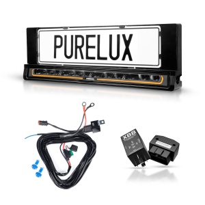 Bară LED PURELUX Apex S500 - dreaptă / 53 cm / 120W / Ref. 2x20, lampă + cablaj + XBB Dongle & PowerUnit