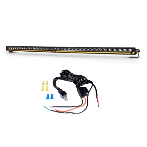 Bară LED PURELUX Panther Aero C1050 - curbată / 103 cm / 216W / Ref. 50, lampă + cablaj