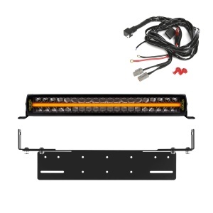 Bară LED Strands Siberia Outlaw 22" - dreaptă / 56 cm / 400W / Off-road, 1 buc - Kit complet cu montaj încastrat