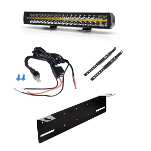 Bară LED Strands Siberia XP DRC 22" - curbată / 56 cm / 184W / Off-road, 1 buc - Set complet - Img 2